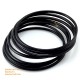 Natural circle horn necklace - Model 0009