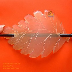 Leaf Organic Horn Hair Barrette