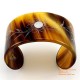 Natural circle horn necklace - Model 0009