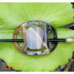 Organic Horn Hair Barrette