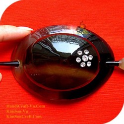 Organic Horn Hair Barrette