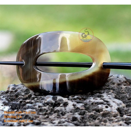 Organic Horn Hair Barrette