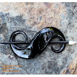 Organic Horn Hair Barrette