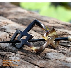 Organic Horn Hair Barrette
