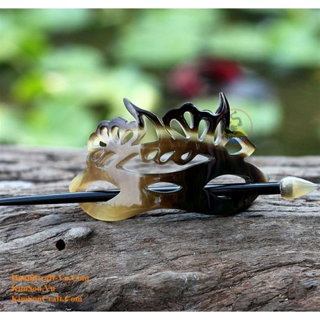 Organic Horn Hair Barrette