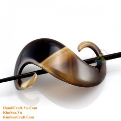 Organic Horn Hair Barrette