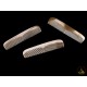 Real Horn Comb - Double Style Of Tooth - 15 x 3 cm (5.90 x 1.18 Inch)