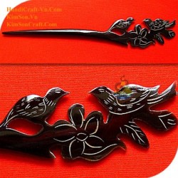 BamBoo Organic Horn & Bone Hair Stick
