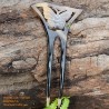 Butterfly Double Stick Organic Horn Hair Stick