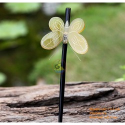 BamBoo Organic Horn & Bone Hair Stick