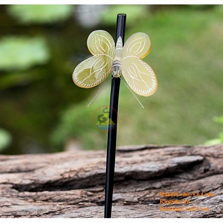 BamBoo Organic Horn & Bone Hair Stick