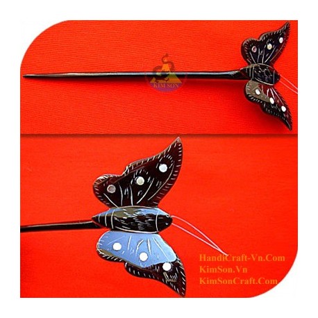 BamBoo Organic Horn & Bone Hair Stick