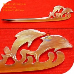 BamBoo Organic Horn & Bone Hair Stick