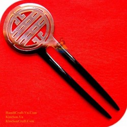 Double Stick Organic Horn Hair Stick