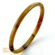 Natural circle horn necklace - Model 0009