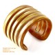 Natural circle horn necklace - Model 0009