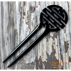 Double Stick Organic Horn Hair Stick