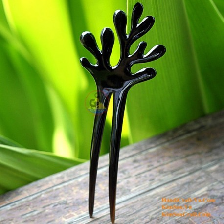 BamBoo Organic Horn & Bone Hair Stick