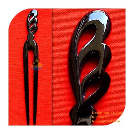 Double Stick Organic Horn Hair Stick