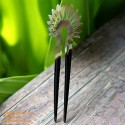 Double Stick Organic Horn Hair Stick