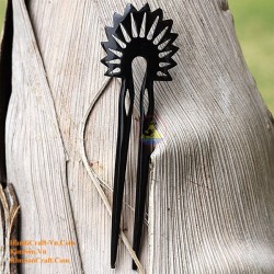 Double Stick Organic Horn Hair Stick