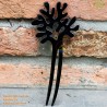 Double Stick Organic Horn Hair Stick