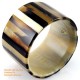 Natural circle horn necklace - Model 0009