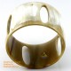 Natural circle horn necklace - Model 0009