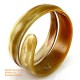 Natural circle horn necklace - Model 0009