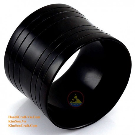 Natural circle horn necklace - Model 0009