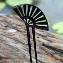 Fan Doppel-Stick Bio Horn Haar Stick