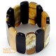 Natural circle horn necklace - Model 0009