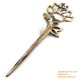 Flower Organic Horn Hair Stick 