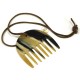 Real Horn Comb - Rake Style - Large Of Tooth - 96 x 94 mm
