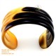 Natural circle horn necklace - Model 0009