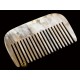 Real Horn Comb - Rake tooth - 10 x 6.5 cm (3.93 x 2.55 Inch)