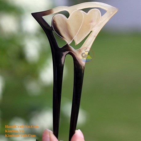 BamBoo Organic Horn & Bone Hair Stick