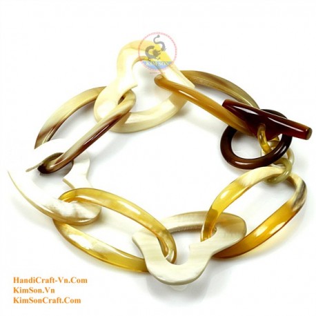 Natural horn bracelet - Model 0102
