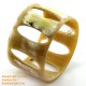 Natural circle horn necklace - Model 0009