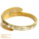 Natural circle horn necklace - Model 0009