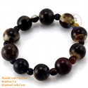 Natural circle horn necklace - Model 0009