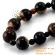 Natural circle horn necklace - Model 0009