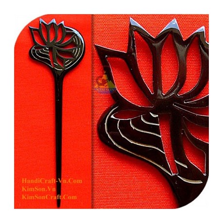 Lotus Organic Horn Hair Stick