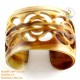 Natural circle horn necklace - Model 0009