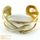 Natural circle horn necklace - Model 0009