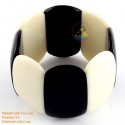 Natural circle horn necklace - Model 0009