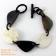 Natural circle horn necklace - Model 0009