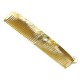 Genuine Horn Comb - Double Tooth - 168 x 35 mm (6.61 x 1.37 Inch)