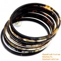 Natural horn bracelet set of 7 - Model 0153