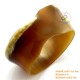 Natural circle horn necklace - Model 0009